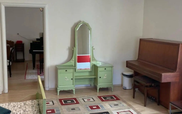 Musikalische Ferienwohnung mit Rheinblick