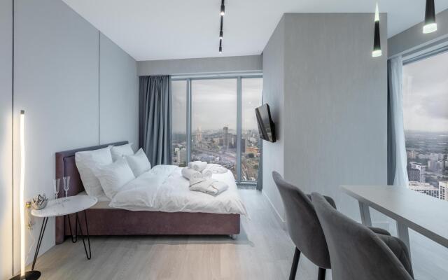 There is an apartment on the 1st Krasnogvardeisky passage