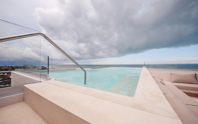 Casa Astral Eco Luxury Holbox Island - Sunset and Ocean View with Rooftop Pool (steps from the beach)