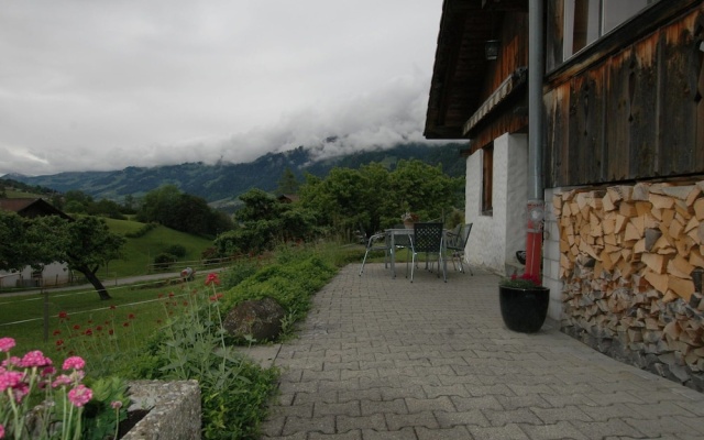 Cosy Ground Floor Apartment With Privat Terrace and Great Views – Outside – Reichenbach im Kandertal