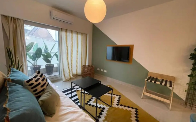 Modern Studio in San Telmo Design Balcony -309
