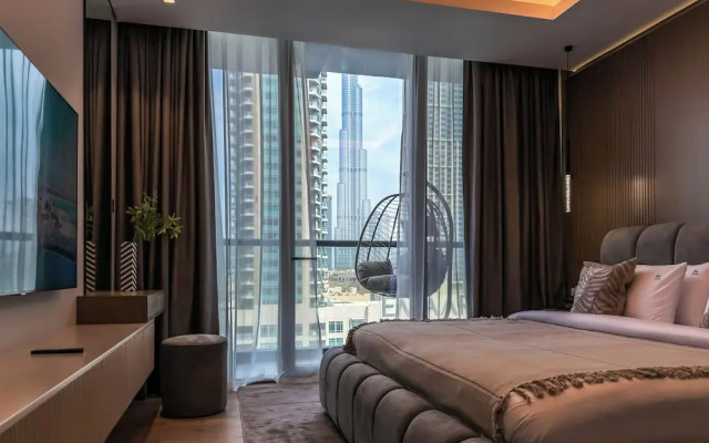 Burj Khalifa View Majestic 2BR Haven