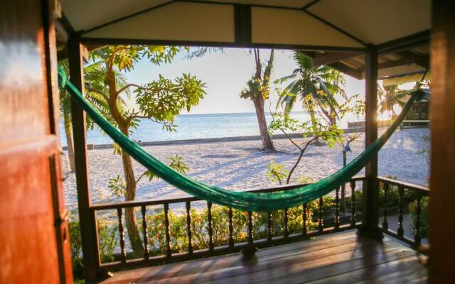 Crystal white sand resort