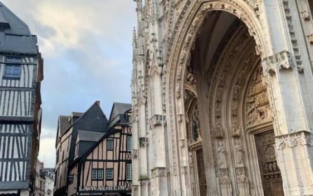 Rouen historique, appartement 113m2 Duplex