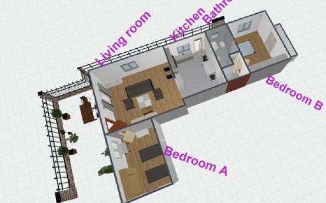 Affordable Luxury Garden Apartment