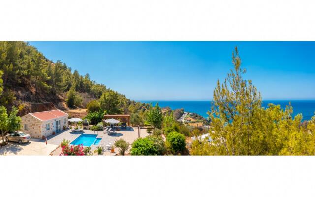 Villa Paradiso Sunset Private Pool Walk to Beach Sea Views A C Wifi - 3072