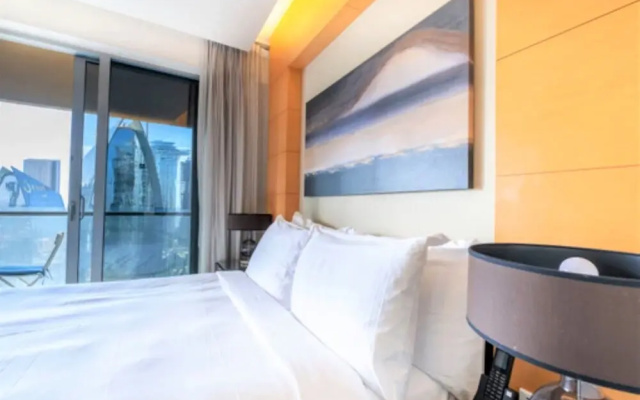 Fashion Avenue Dubai Mall Residences - Studio with balcony