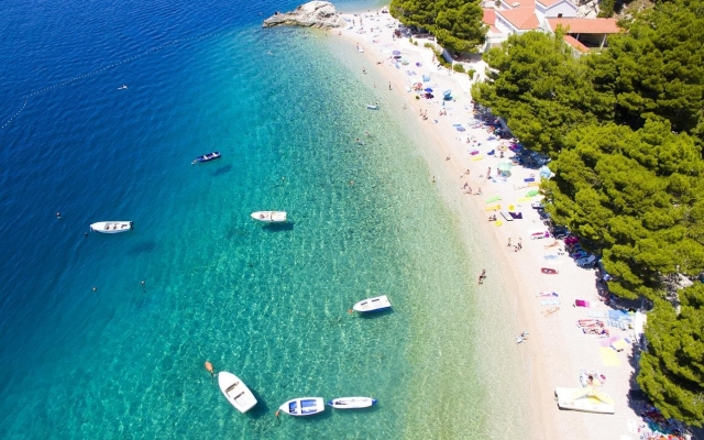 Apartment Up - amazing sea view: A1 Brela, Riviera Makarska