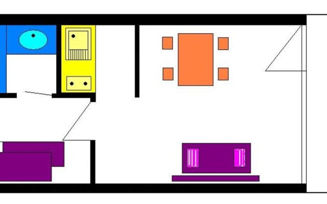Appartement Vars, 1 pièce, 4 personnes - FR-1-330B-38