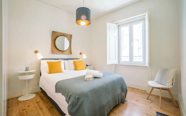 Stylish Apartment near Av Liberdade