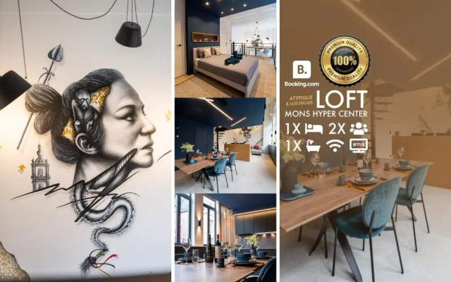 Atypique LOFT Mons City Center