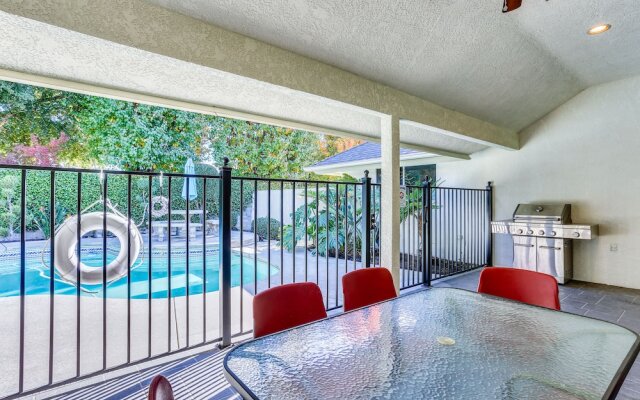 Billiards & Private Pool: Bright Clovis Home!