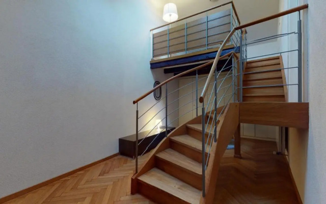 Modern apartment with a view of the Jet d'Eau