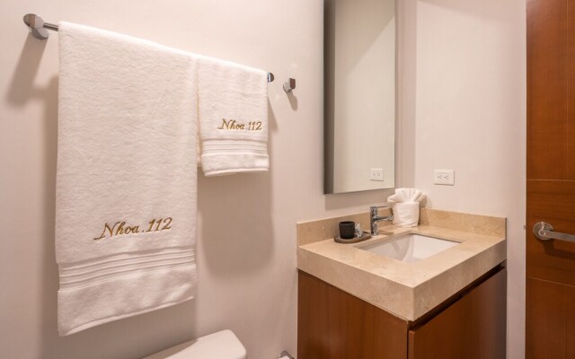 NHOA 112A Lux 2BR Condo Plunge Pool in Aldea Zama