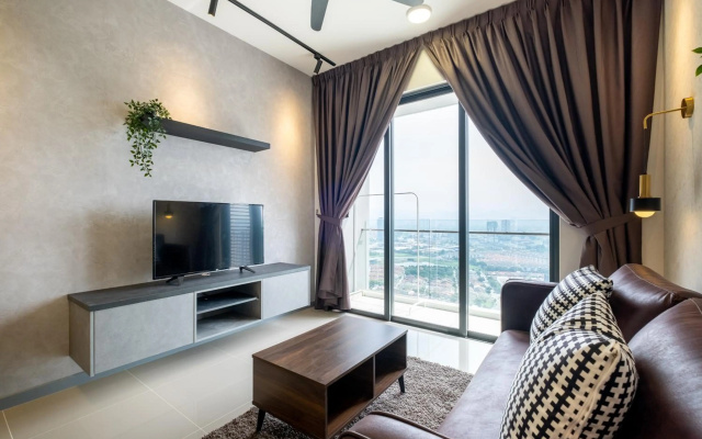 Contemporary United Point 6 PAX 现代风格 Desa Park & Mont Kiara – Guest Rooms – Kuala Lumpur
