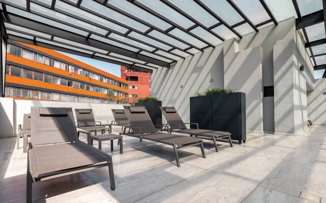Casai Modern Condo between Roma & Condesa, Rooftop Pool