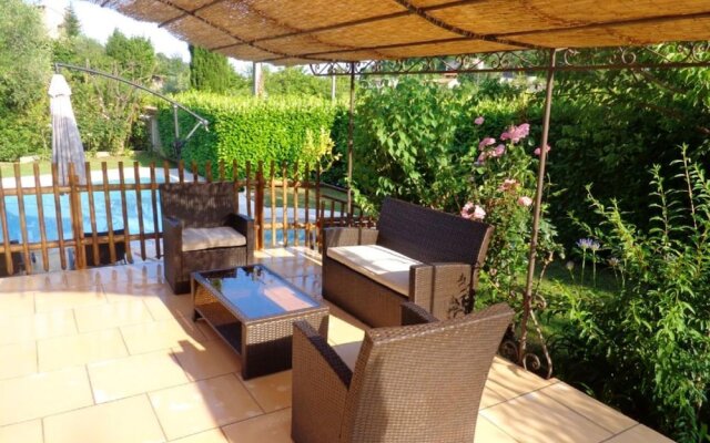 Villa With 4 Bedrooms in La Gaude, With Private Pool, Furnished Terrac