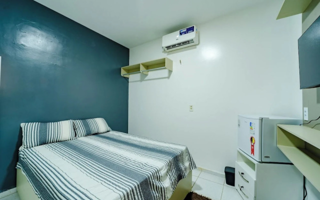 Flat c Wi-fi e Ar-condicionado Perto do Aeroporto