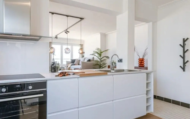 Frontal Seaview Apartment in Ostend