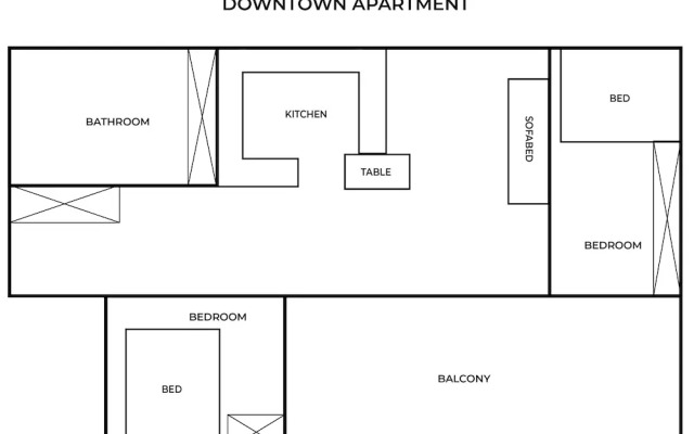 Downtown Apartment - LoftAffair