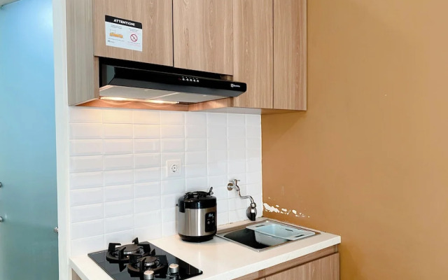 Comfort Designed 2Br Green Pramuka City Apartment