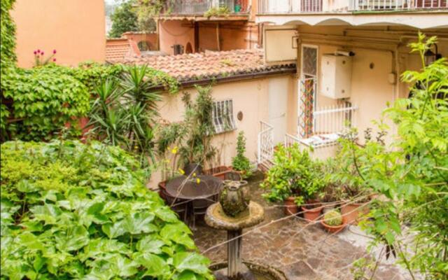 Studio with enclosed garden and wifi at Roma