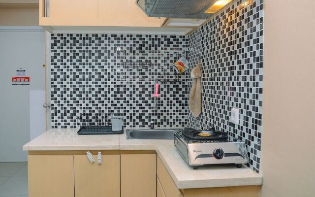 Furnished Green Pramuka City 2BR Apartment near Mall