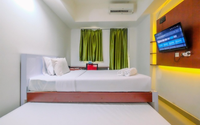 Relaxing Studio At 21Th Floor Evenciio Margonda Apartment – Guest Rooms – Depok