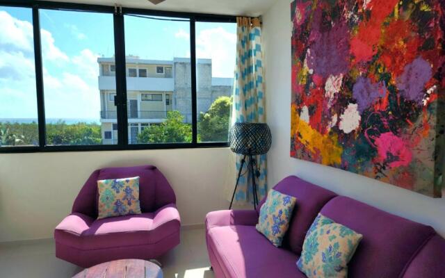 Ocean and city view rooftop, apartment 2BR 303