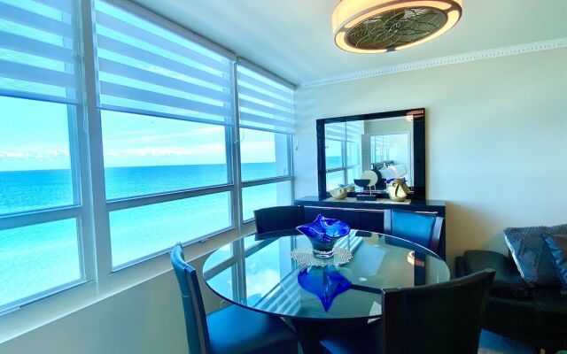 Direct ocean front condo Miami Beach