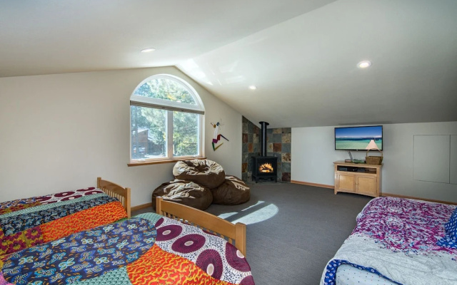 Tahoe Donner Snow Globe Home by RedAwning