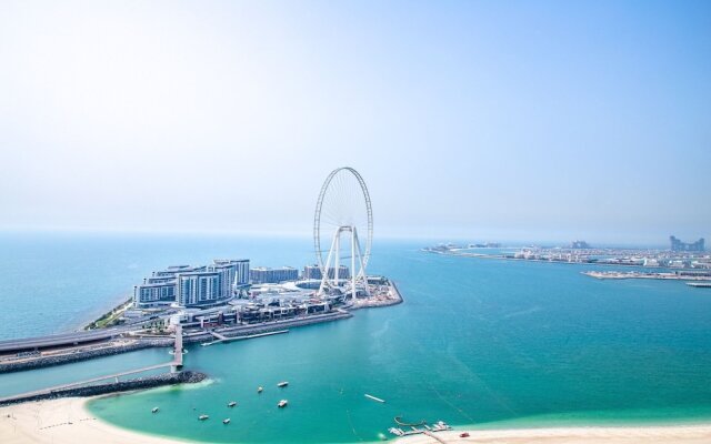 Sea View! Spacious 2BR in JBR + Pool & gym