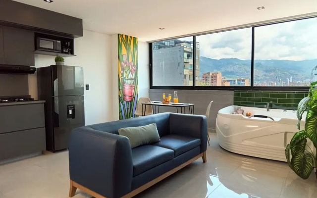 Cozy Aparta-suite Stadio Jacuzzi Rosa Negra