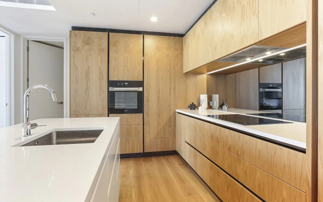 Modern tranquility in the city