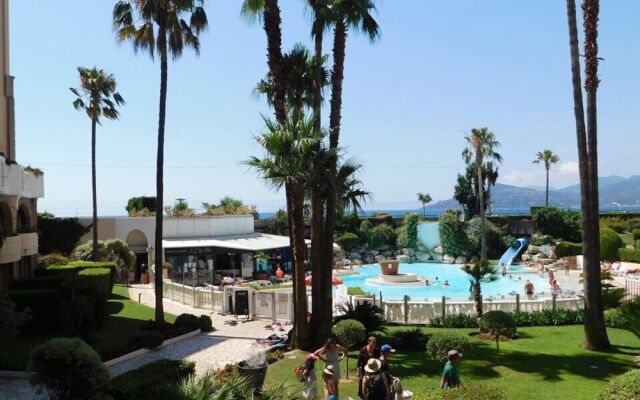 T2 Palm d'Azur avec Piscine et Toboggan