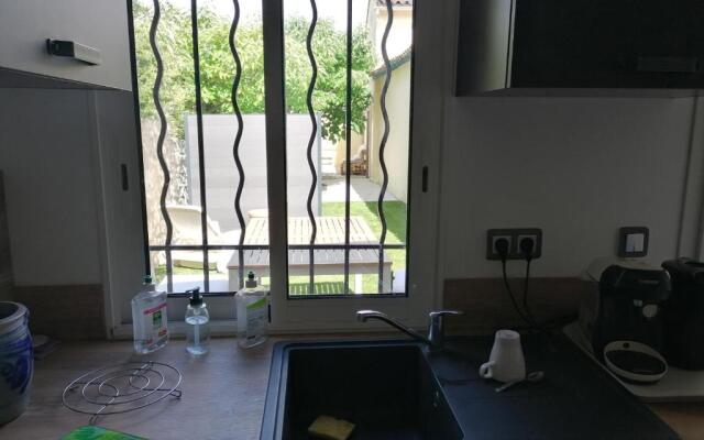 Chambre avec tout le confort d'un appartement