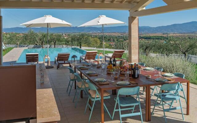 Villa Spaccasole su Cortona