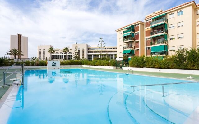 Apartment with 3 Bedrooms in Los Cristianos, with Wonderful Sea View, Shared Pool, Furnished Balcony - 50 M From the Beach