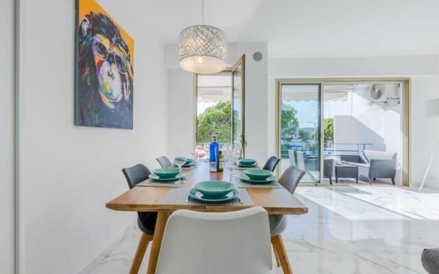 KIKILOUE 90m2 sur la Croisette avec terrasse & vue de rêve