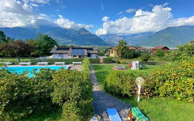 Sole 2 Terrassen Ferienwohnung mit Pool OG