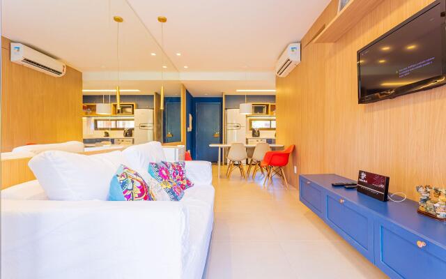 IT14 Apto Moderno e Aconchegante, 3 Quartos - Itacimirim