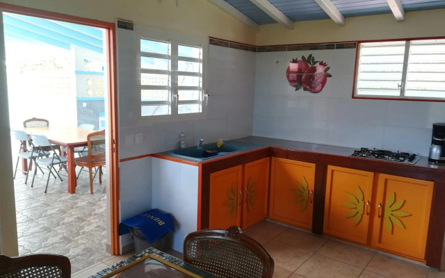 Haut de villa avec vue sur la mer