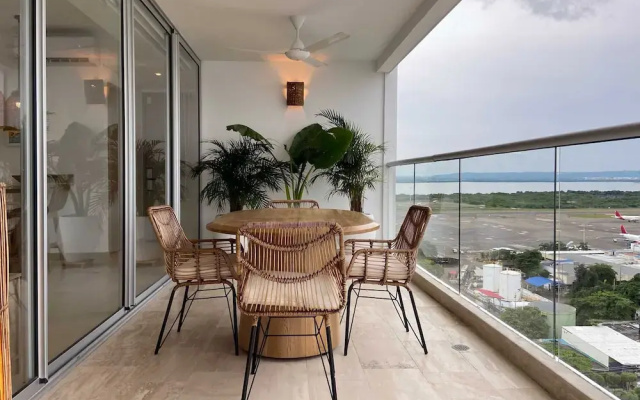w Majestic Loft w Ocean View in Crespo - Apartment in Cartagena - Photo 4