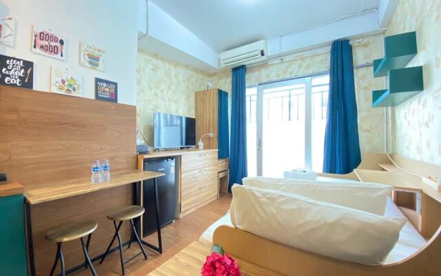Bohemian Beauty Studio Room At Grand Asia Afrika Apartment