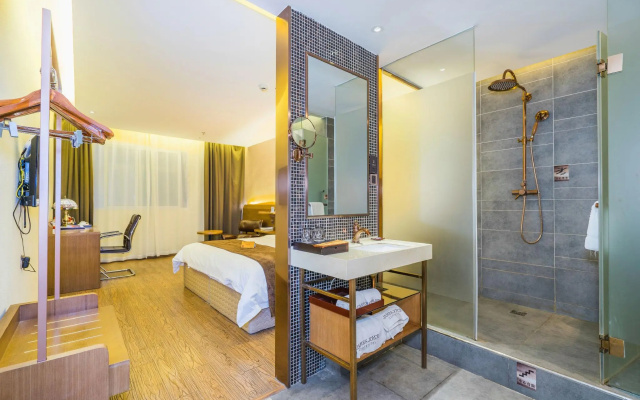 Zhe fei Coffetel (Shanghai Jinshan City Beach Bailian Shopping Center) – Guest Rooms – Shanghai
