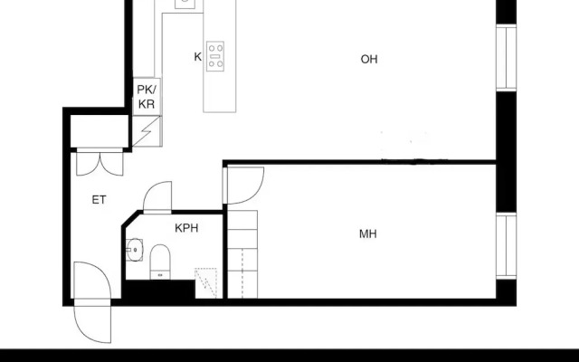 Modern Top-Floor Apt. in Helsinki