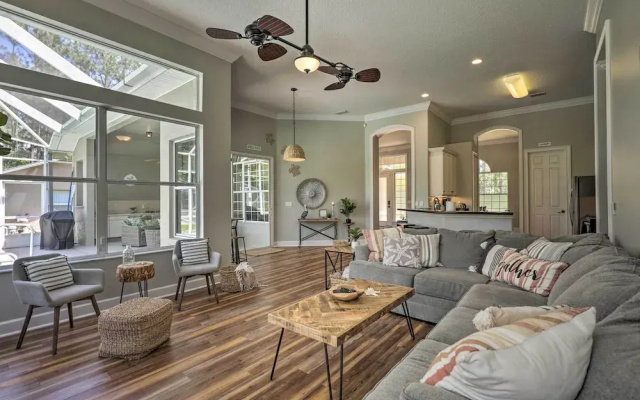 Upscale Palm Coast Home w/ Pool: 7 Mi to Beaches!