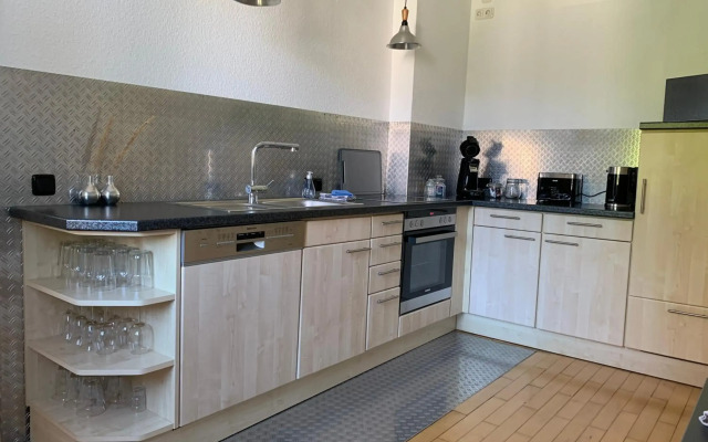 Idyllische Stadtwohnung im Grünen