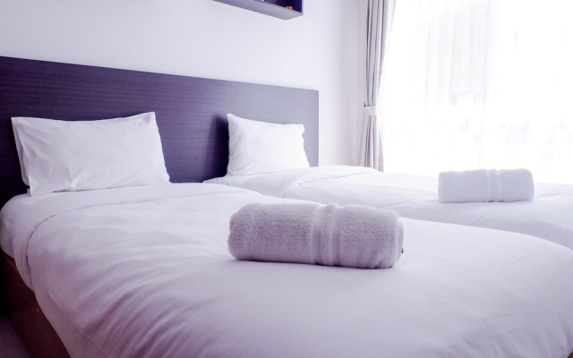 Simply 1br Scientia Residence Apartement Near Summarecon Mall Gading Serpong By Travelio – Guest Rooms – Legok