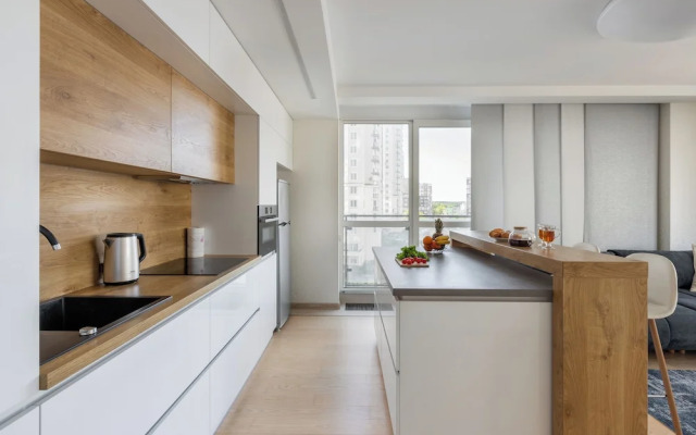 Spacious flat with a magnificent view